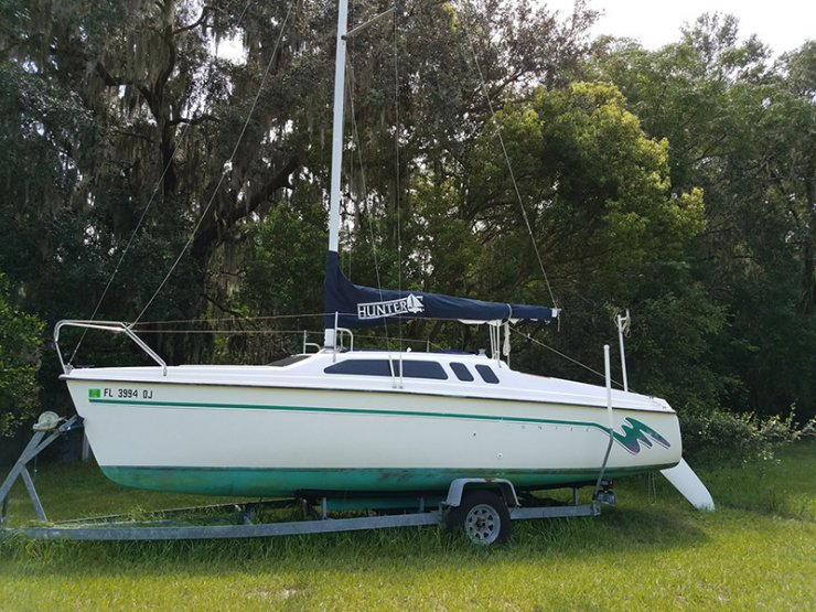 1994 hunter 23.5 sailboat for sale