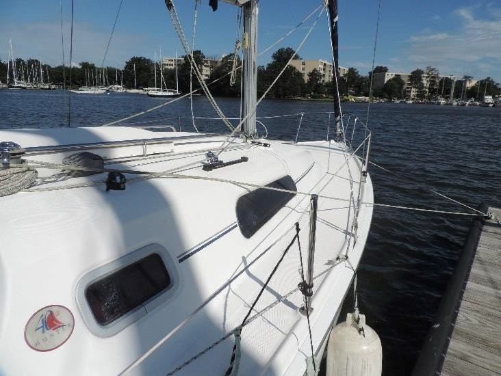 hunter sailboat for sale near me